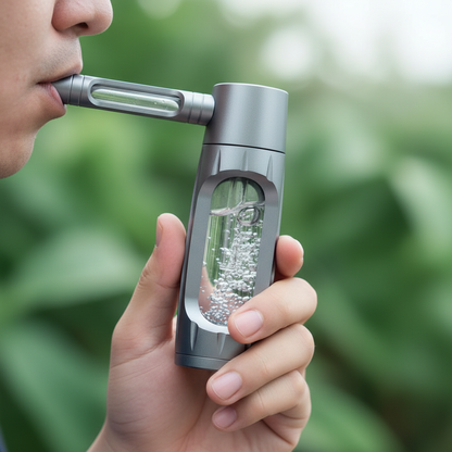 Premium Aluminum Alloy Smoker Water Pipe - Perfect for Herbs, Hookah & Shisha Enthusiasts!