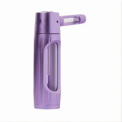 Premium Aluminum Alloy Smoker Water Pipe - Perfect for Herbs, Hookah & Shisha Enthusiasts!