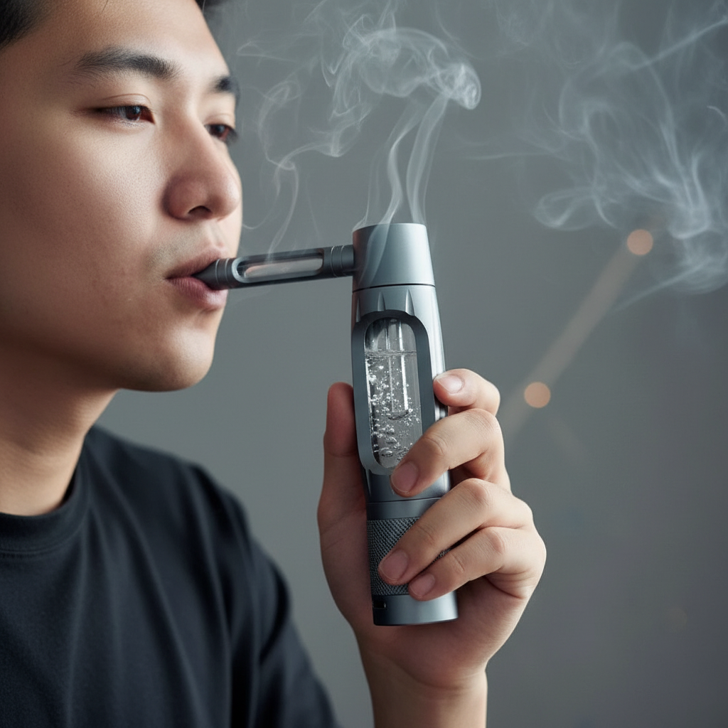 Premium Aluminum Alloy Smoker Water Pipe - Perfect for Herbs, Hookah & Shisha Enthusiasts!